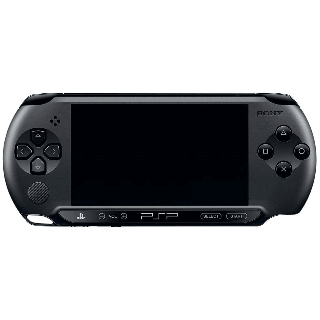 PSP E1004 Street Charcoal Black box art for PSP